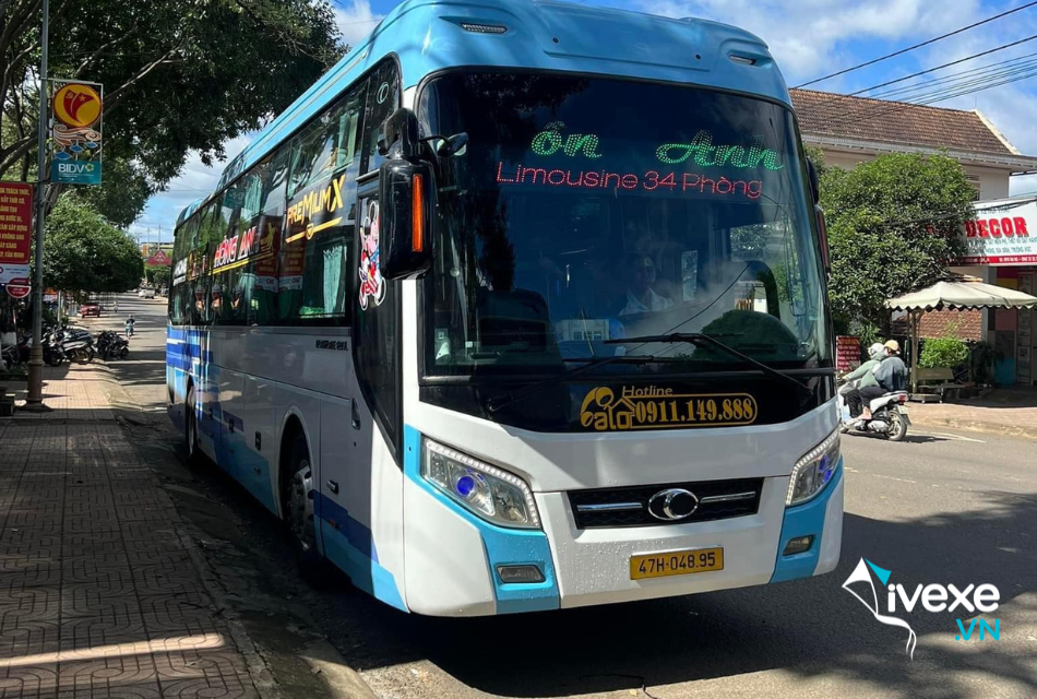 Nhà xe Hồng Anh tuyến Hà Nội đi Đắk Lắk