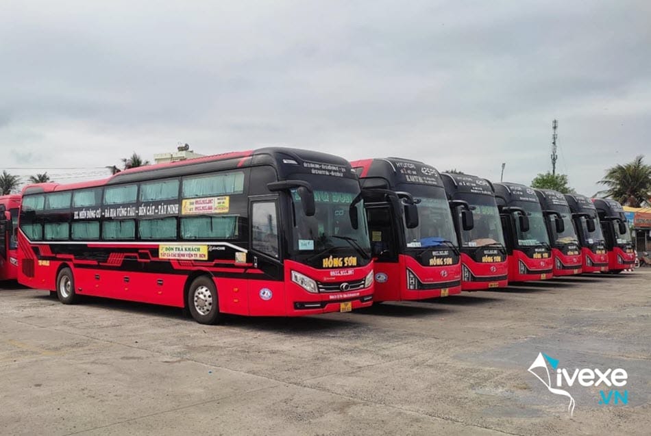 Dịch vụ xe khách Hồng Sơn đi Phú Yên từ Đà Nẵng giá tốt