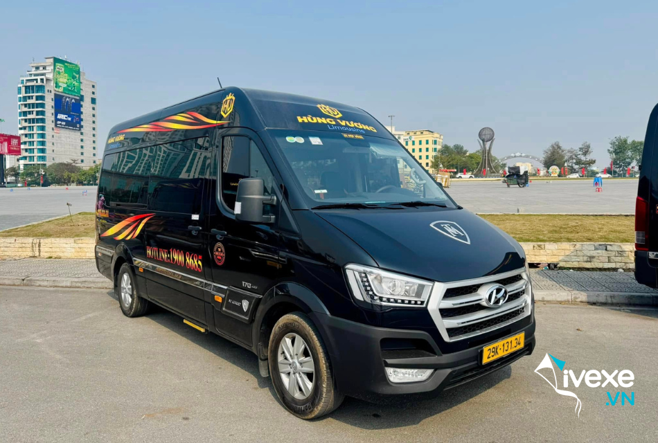 Nhà xe Hùng Vương Limousine tuyến Hà Nội đi Phú Thọ