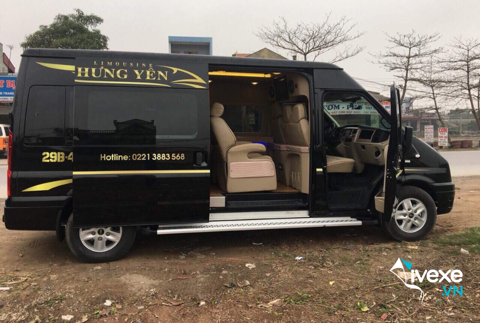 Nhà xe Huy Tín Limousine tuyến Hà Nội đi Hưng Yên