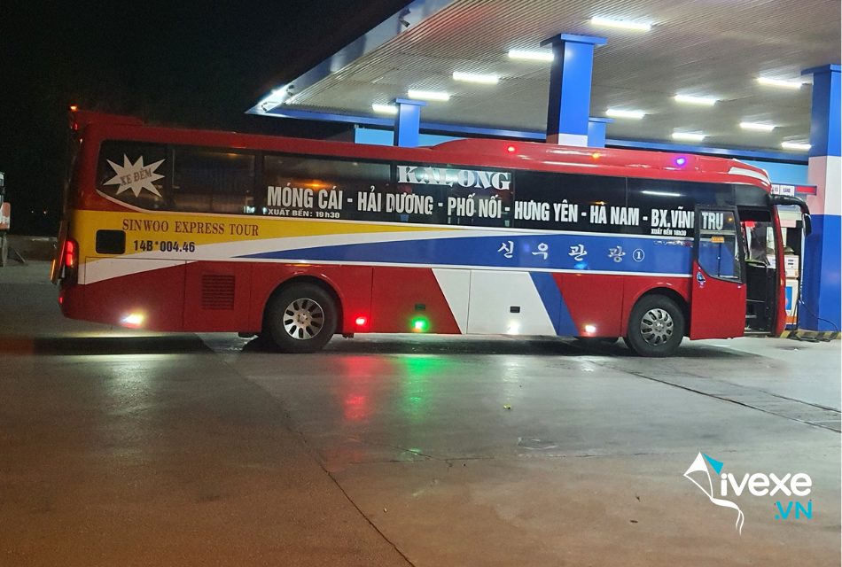 Nhà xe Ka Long tuyến Hà Nội đi Móng Cái Quảng Ninh