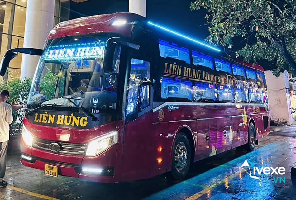 Nhà xe Liên Hưng chuyên tuyến xe Sài Gòn đi Châu Đốc - An Giang