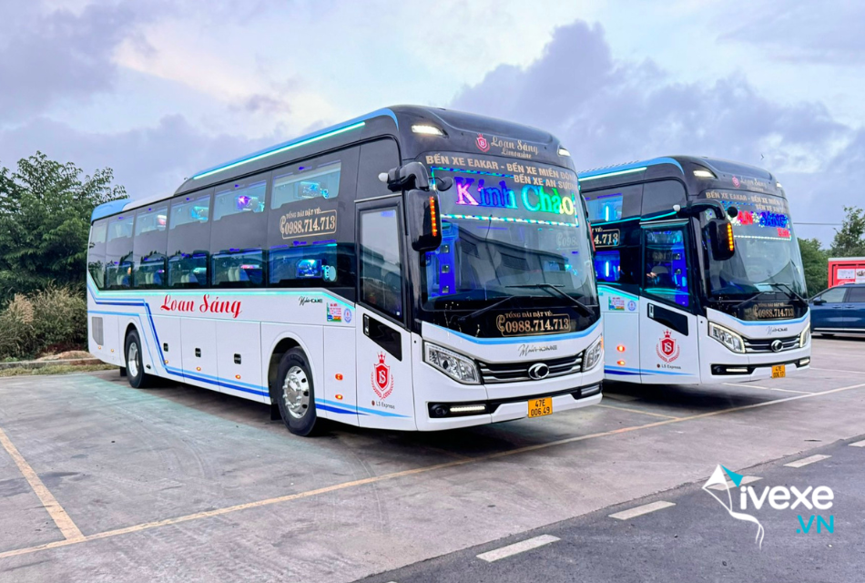 Nhà xe Loan Sáng tuyến Sài Gòn đi Buôn Ma Thuột