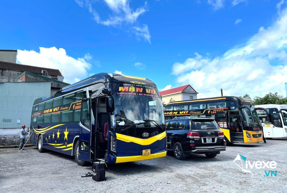 Nhà xe Mận Vũ tuyến Hà Nội đi Hà Tĩnh