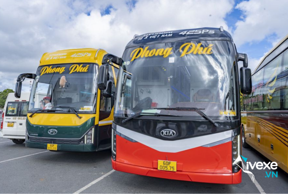 Nhà xe Phong Phú Limousine tuyến Sài Gòn đi Kon Tum
