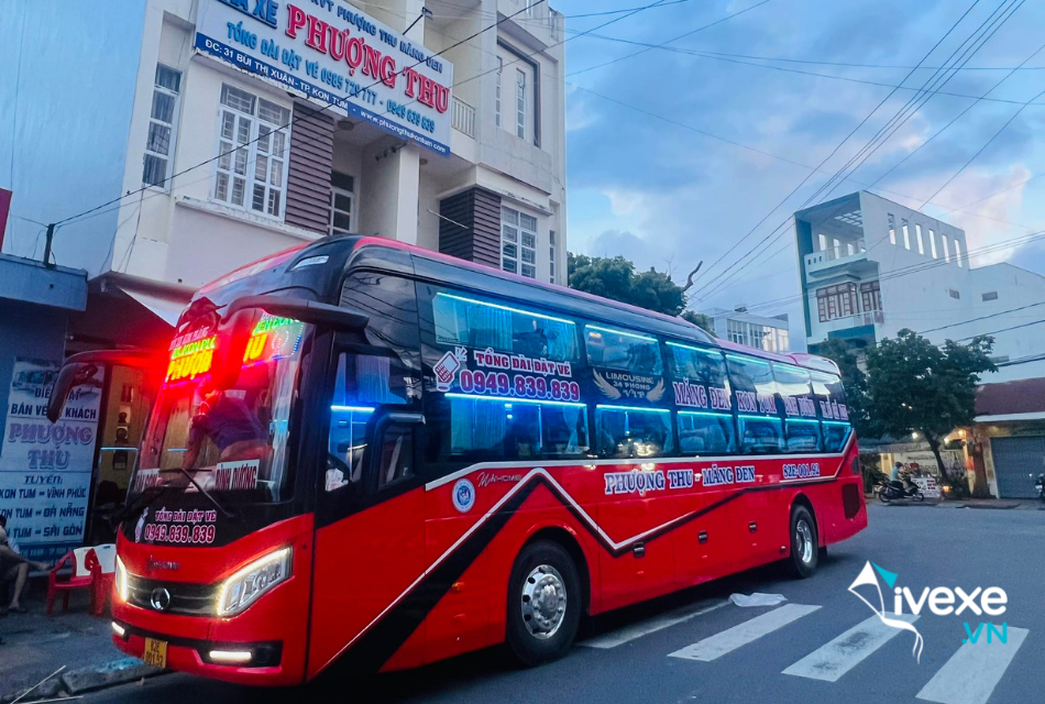 Nhà xe Phượng Thu tuyến Sài Gòn đi Kon Tum