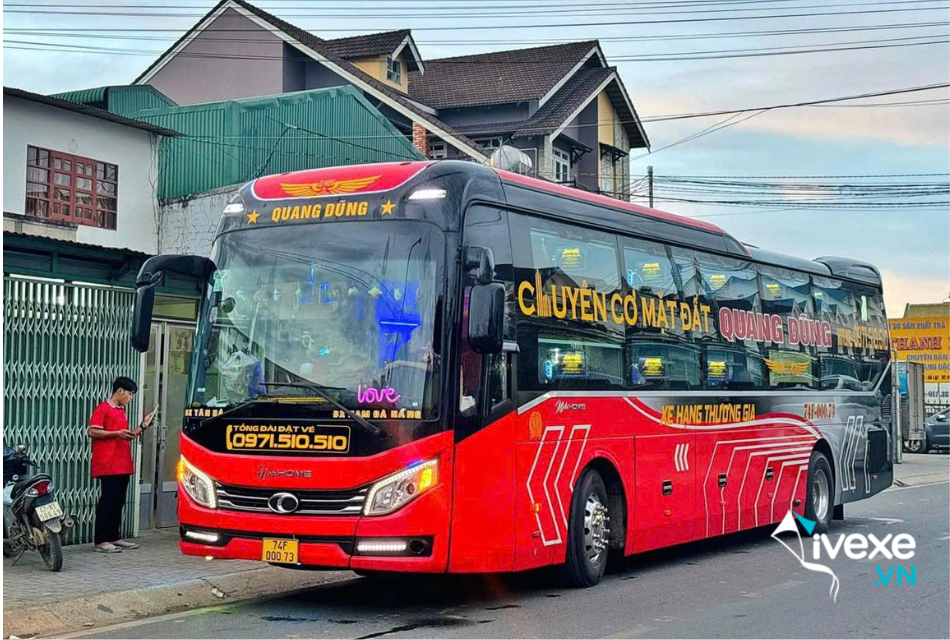 Nhà xe Quang Dũng Limousine tuyến Đà Nẵng đi Đà Lạt Lâm Đồng