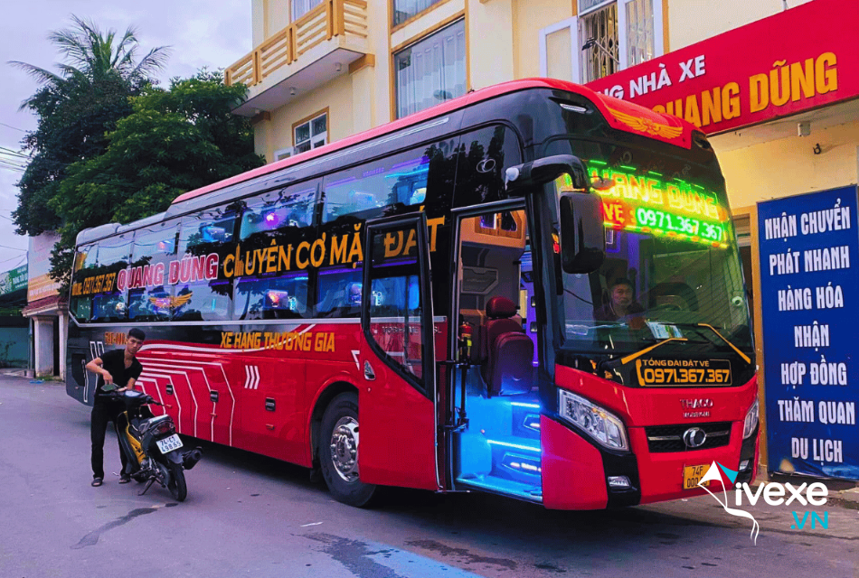 Nhà xe Quang Dũng Limousine tuyến Đà Nẵng đi Sài Gòn