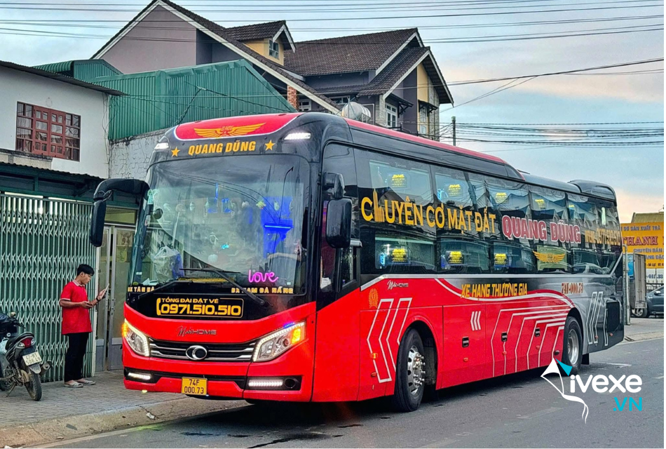 Nhà xe Quang Dũng Limousine tuyến Đà Nẵng đi Sài Gòn