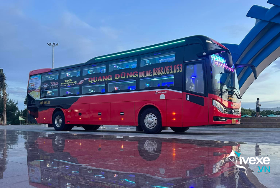 Nhà xe Quang Dũng Limousine tuyến Vinh - Nghệ An đi Hà Nội