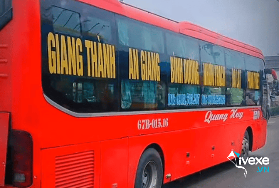 Nhà xe Quang Huy An Giang đi Bình Dương uy tín nhất
