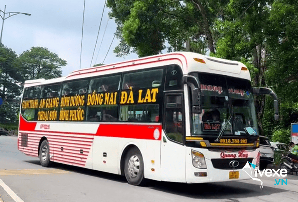 Nhà xe Quang Huy đi Châu Đốc - An Giang từ Sài Gòn