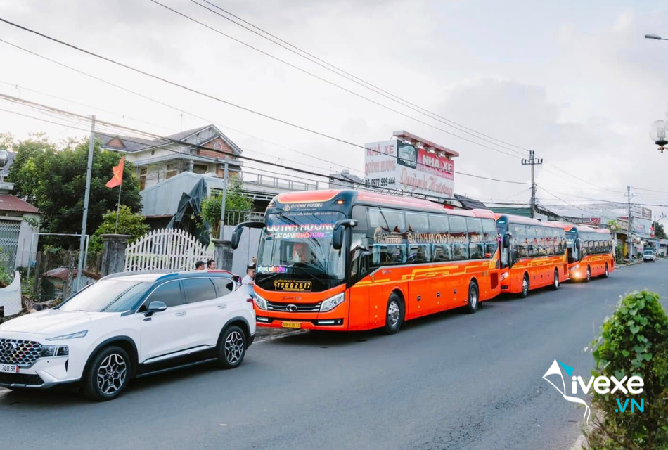 Nhà xe Quỳnh Hương tuyến Hà Nội đi Đắk Lắk