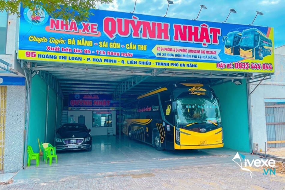 Nhà xe Quỳnh Nhật tuyến Đà Nẵng - Thanh Hóa