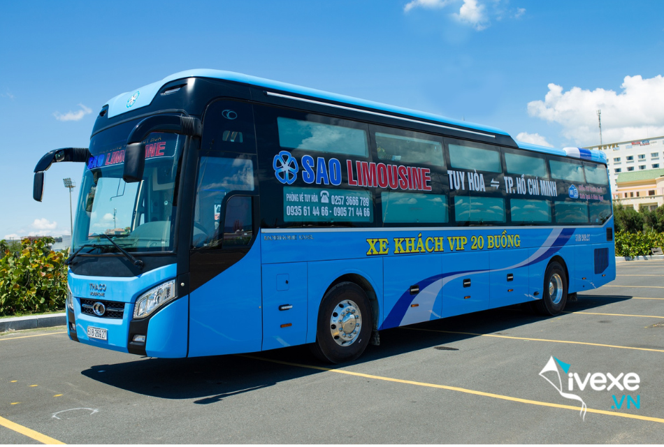 Nhà xe Sao Limousine tuyến Sài Gòn đi Phú Yên