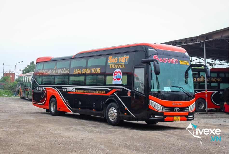 Nhà xe Sao Việt tuyến Hà Nội đi Sa Pa - Lào Cai