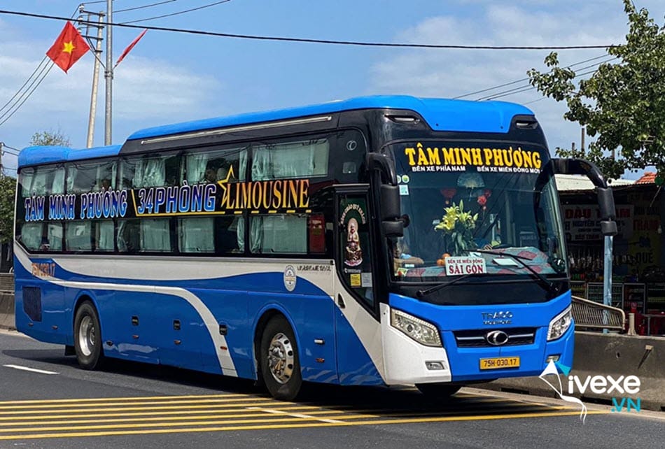 Nhà xe Tâm Minh Phương Sài Gòn đi Huế uy tín