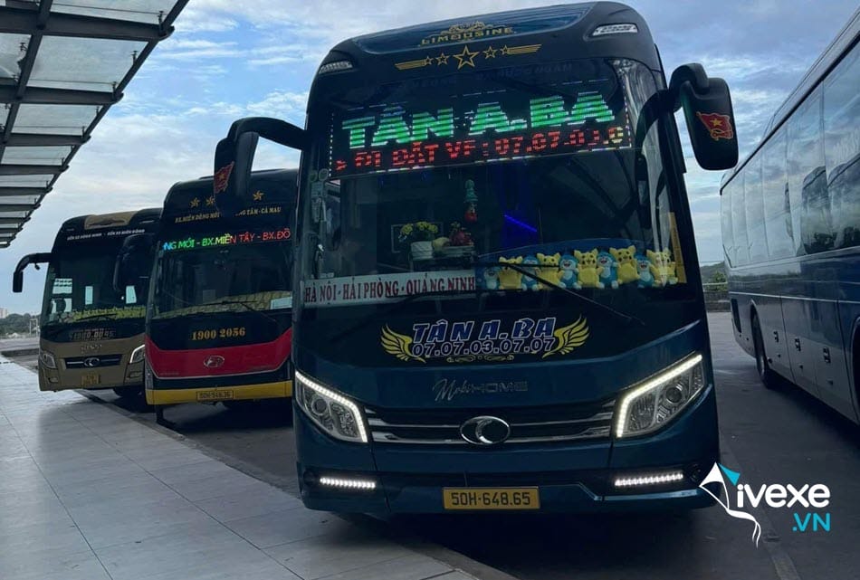 Nhà xe Tân ABa tuyến Sài Gòn đi Hà Tĩnh uy tín nhất