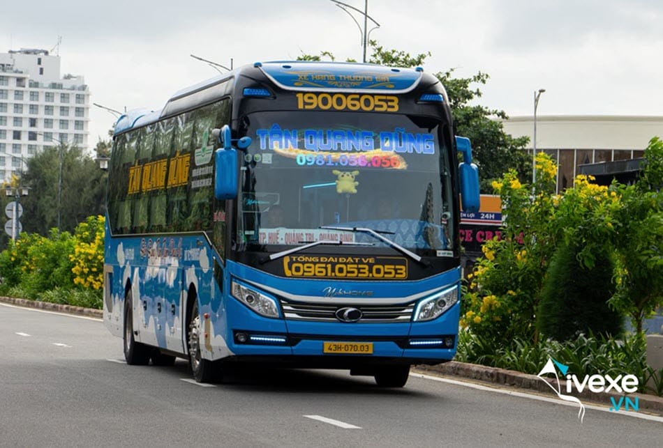 Nhà xe Tân Quang Dũng Express Hà Tĩnh đi Hà Nội