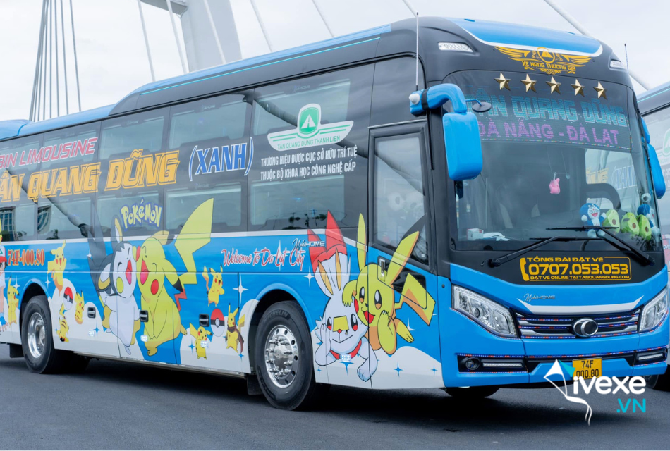 Nhà xe Tân Quang Dũng tuyến Đà Nẵng đi Quảng Trị