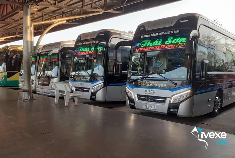 Nhà xe Thái Sơn chạy tuyến Đà Nẵng đi Buôn Ma Thuột giá rẻ