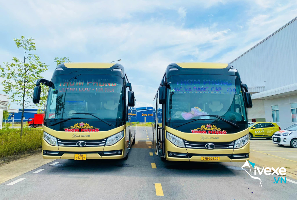 Nhà xe Thơm Phụng tuyến Thanh Hóa đi Hà Nội