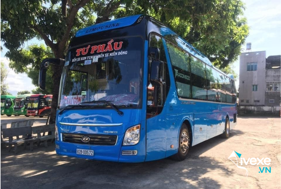 Nhà xe Tư Phầu tuyến Sài Gòn đi Kon Tum