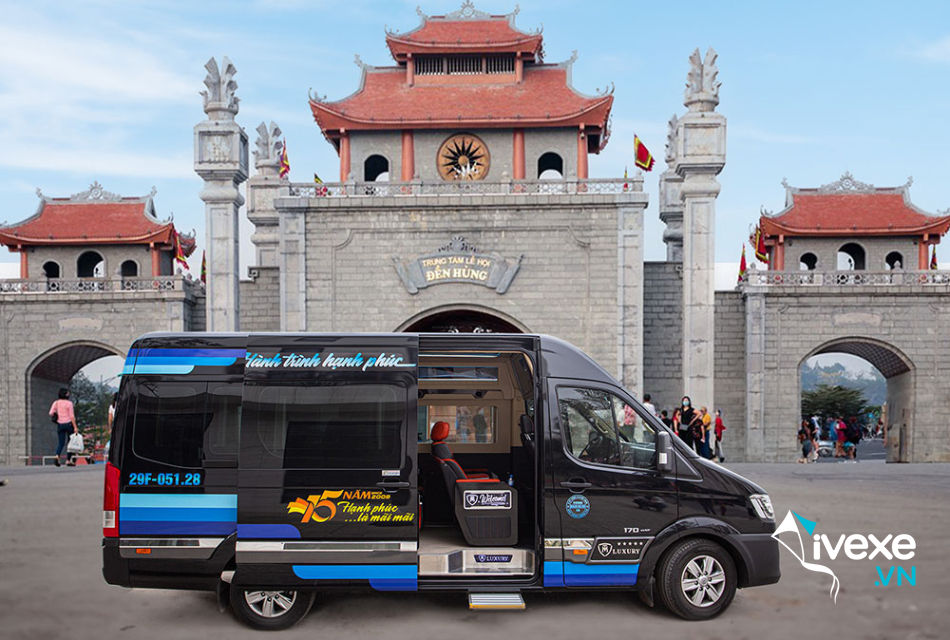 Nhà xe X.E Limousine tuyến Hà Nội đi Phú Thọ