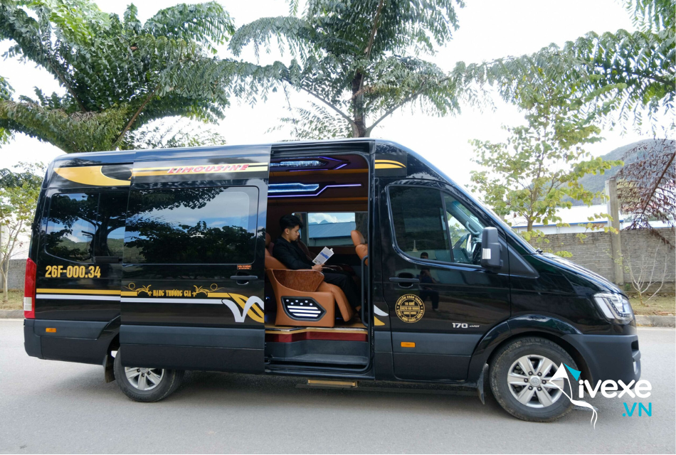 Nhà xe Xuân Tráng Limousine tuyến Hà Nội đi Mộc Châu - Sơn La