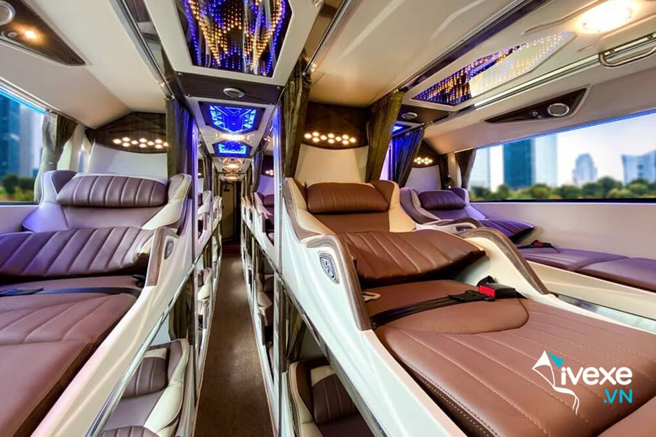 Xe giường nằm Limousine Hùng Nga Bình Định đi Sài Gòn