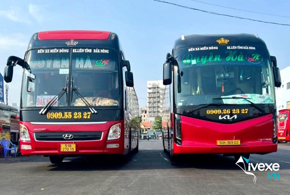 Xe khách Duyên Hà đi Gia Nghĩa từ Sài Gòn