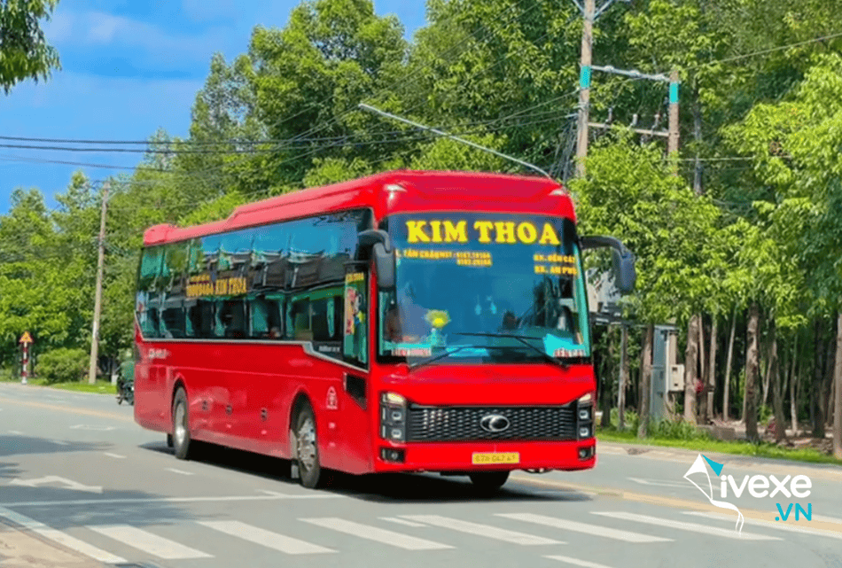 Xe khách Kim Thoa đi Bình Dương từ An Giang giá rẻ