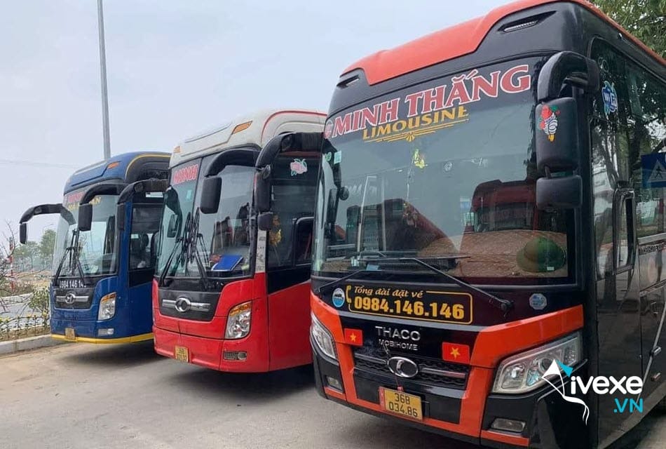 Xe khách Minh Thắng đi Thanh Hóa từ Sài Gòn
