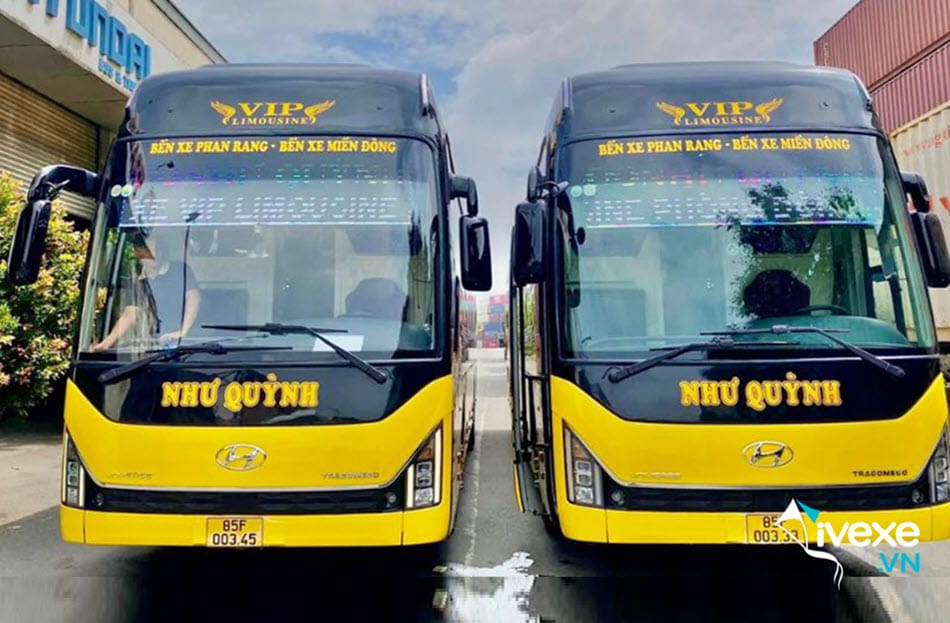 Xe khách Như Quỳnh đi Phan Rang từ Sài Gòn