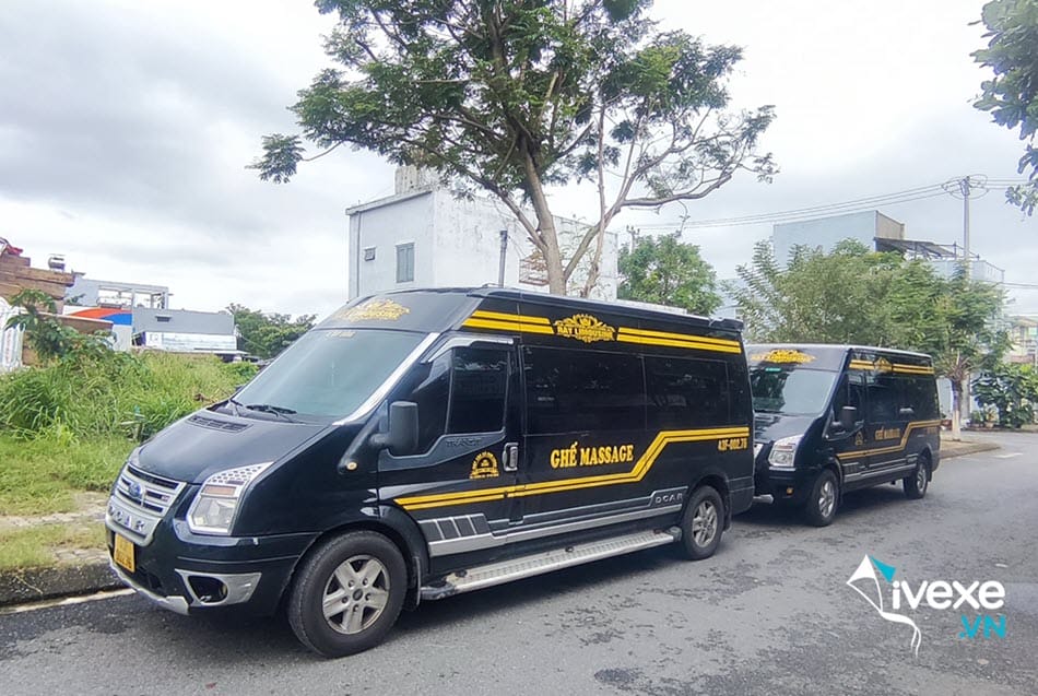Xe khách Ray Limousine đi Huế từ Đà Nẵng dịch vụ chu đáo
