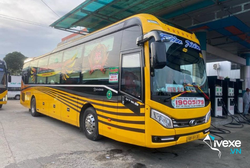 Xe khách Tân Niên tuyến Sài Gòn - Châu Đốc An Giang uy tín