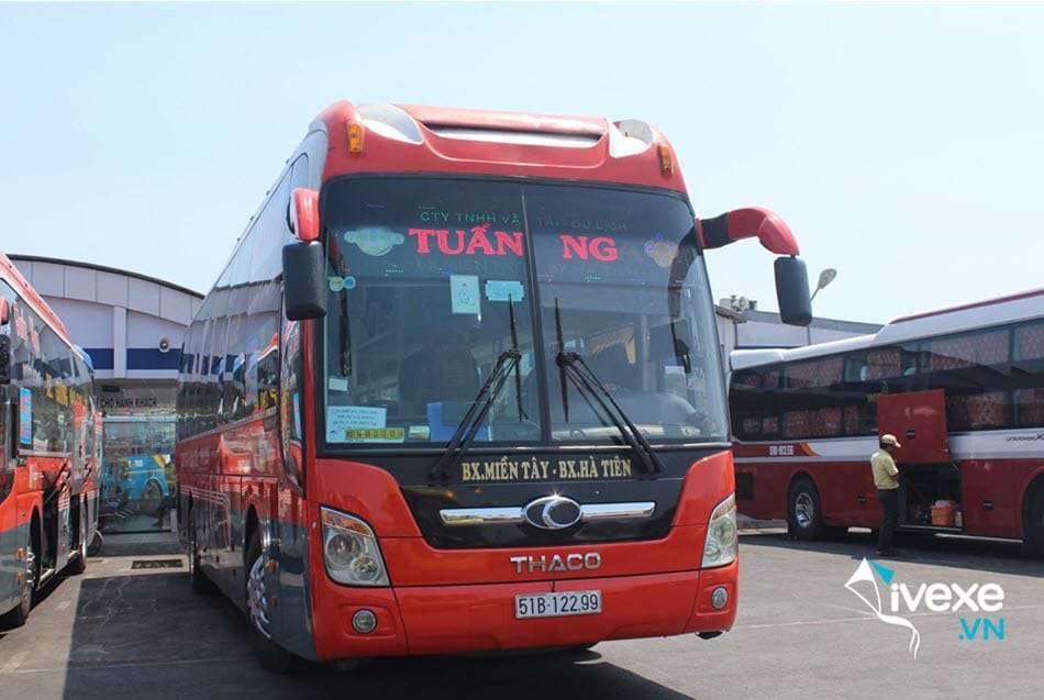 Xe khách Tuấn Nga đi Rạch Giá - Kiên Giang từ Sài Gòn