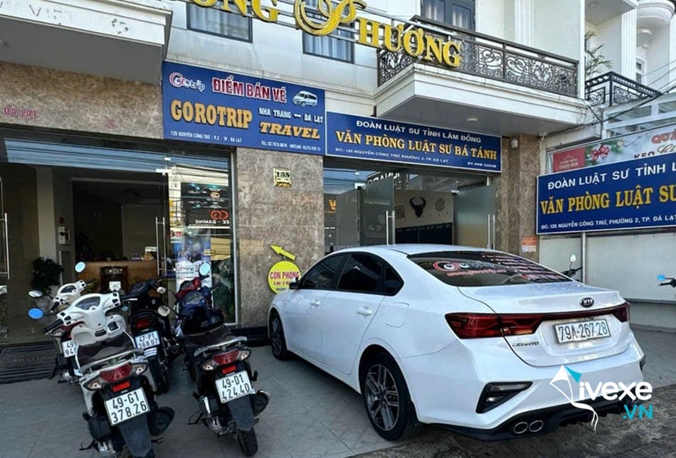Địa chỉ văn phòng nhà xe GoroTrip tại Đà Lạt