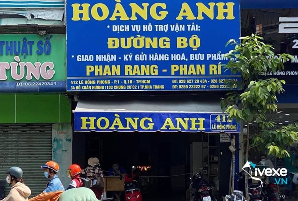 Địa chỉ văn phòng nhà xe Hoàng Anh tại Sài Gòn
