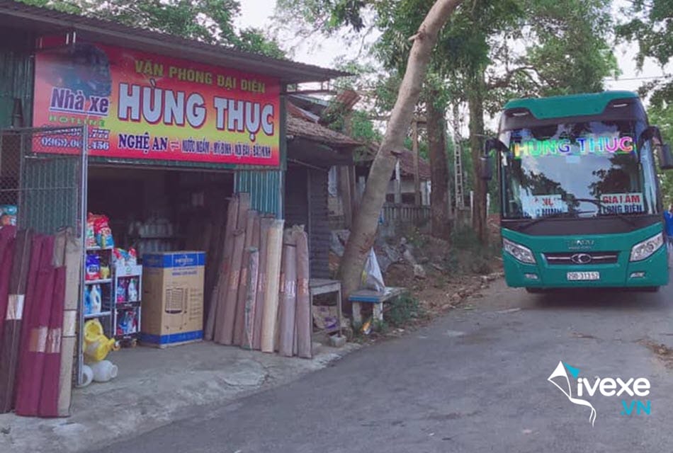 Địa chỉ văn phòng nhà xe Hùng Thục tại Nghệ An