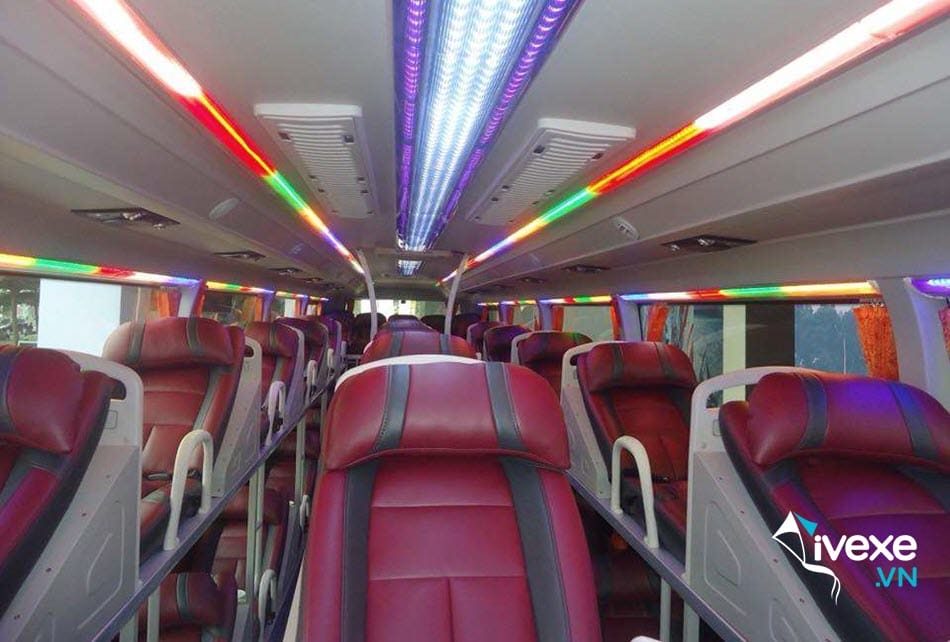 Dòng xe giường nằm 40 chỗ của xe khách Anh Đồng Hà Giang