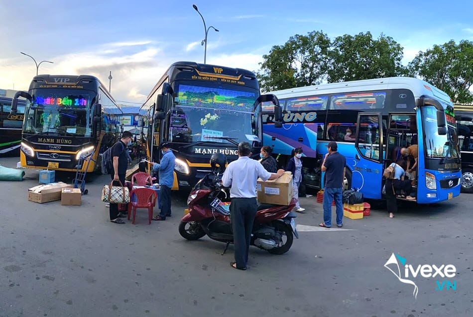 Hãng xe khách Mạnh Hùng tuyến Bình Định đi Sài Gòn 