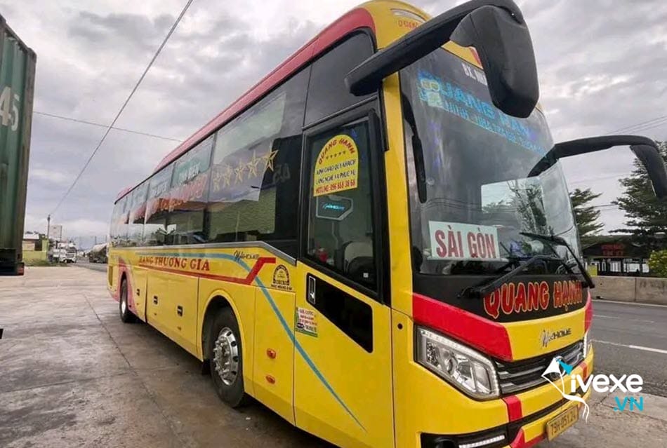 Hãng xe khách Quang Hạnh tuyến Quy Nhơn - Bình Định đi Đà Nẵng