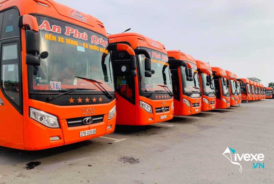 Nhà xe An Phú Quý tuyến Bến xe Nước Ngầm đi Vinh Nghệ An