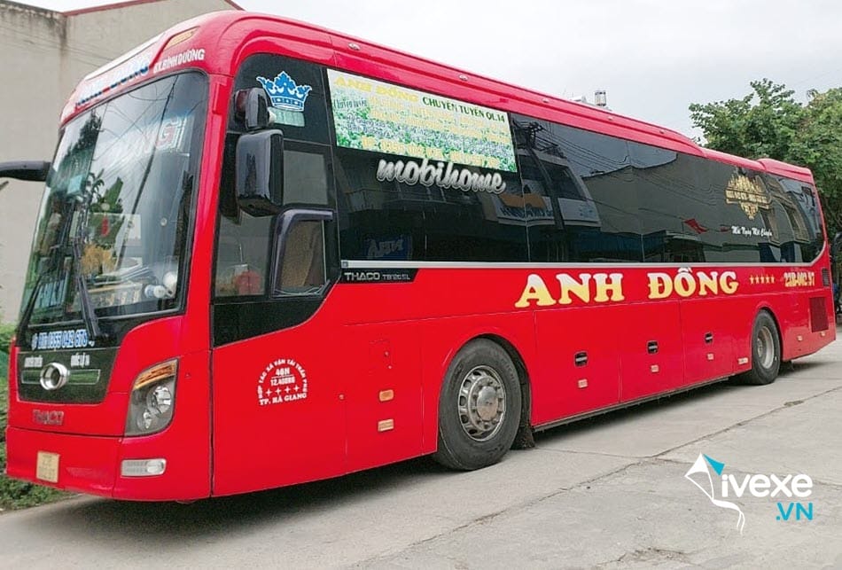Nhà xe Anh Đồng Sài Gòn đi Hà Giang chất lượng nhất