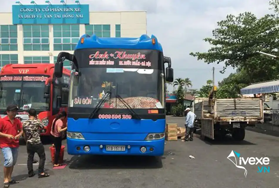 Nhà xe Anh Khuyên tuyến xe Hà Nội đi Bình Dương
