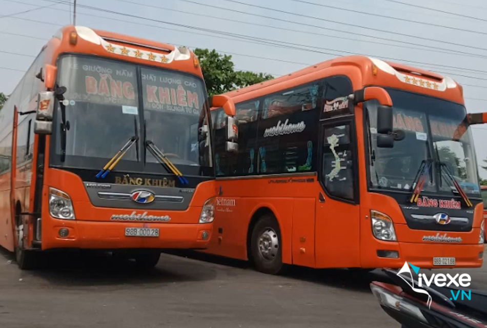 Nhà xe Bằng Khiêm tuyến Bến xe Ngã tư Ga đi Bắc Giang