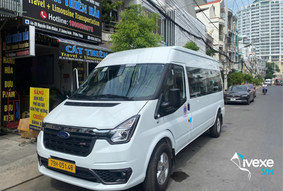 Nhà xe Cát Thiên Hải tuyến Nha Trang đi Quy Nhơn 