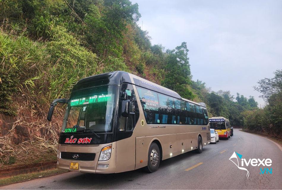 Nhà xe Cường Nguyệt tuyến Sơn La đi Bến xe Mỹ Đình