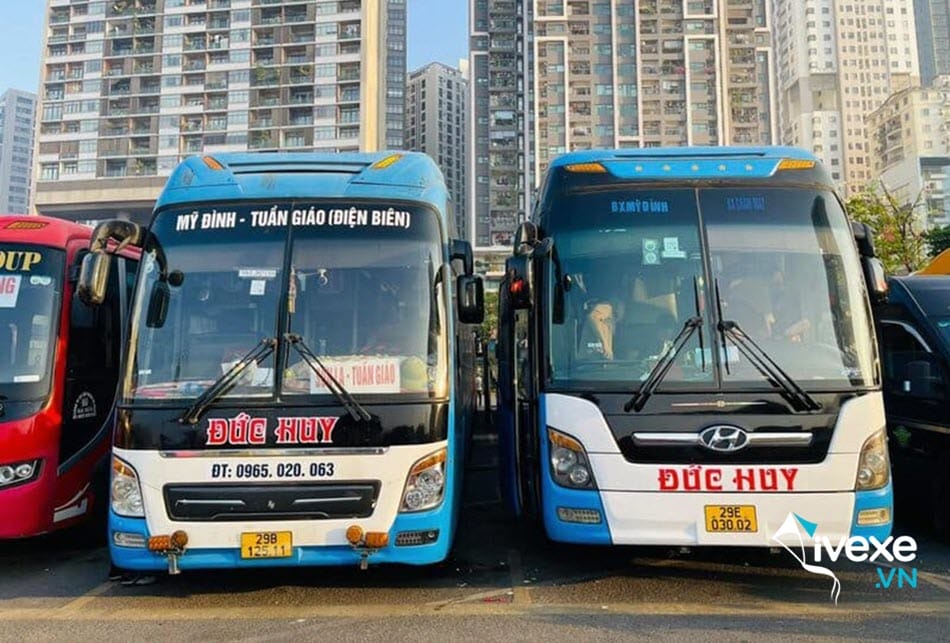 Nhà xe Đức Huy từ Điện Biên đi Hà Nội an toàn